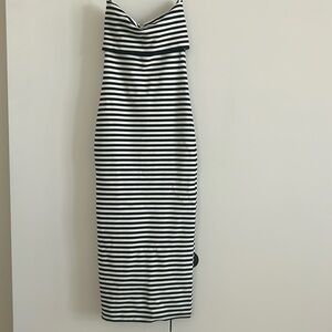 Zara Strapless Stipe Dress - NEW with Tags. Size S